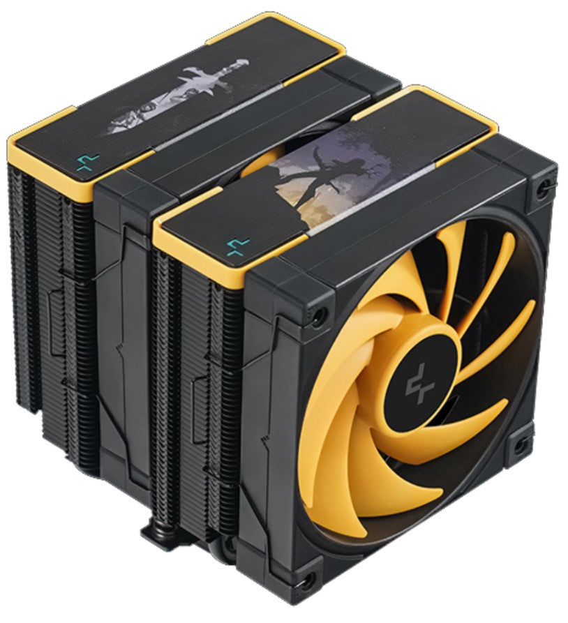 DeepCool AK620 Zero Dark Zoria High Performance CPU Cooler, 2x120mm Fluid Dynamic Bearing Fans, 6 Copper Heat Pipes LGA2066/1851-1155/AM4/AM5 DeepCool AK620 Zero Dark Zoria High Performance CPU Cooler, 2x120mm Fluid Dynamic Bearing Fans, 6 Copper Heat Pipes LGA2066/1851-1155/AM4/AM5